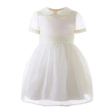 Organza Pintuck Dress