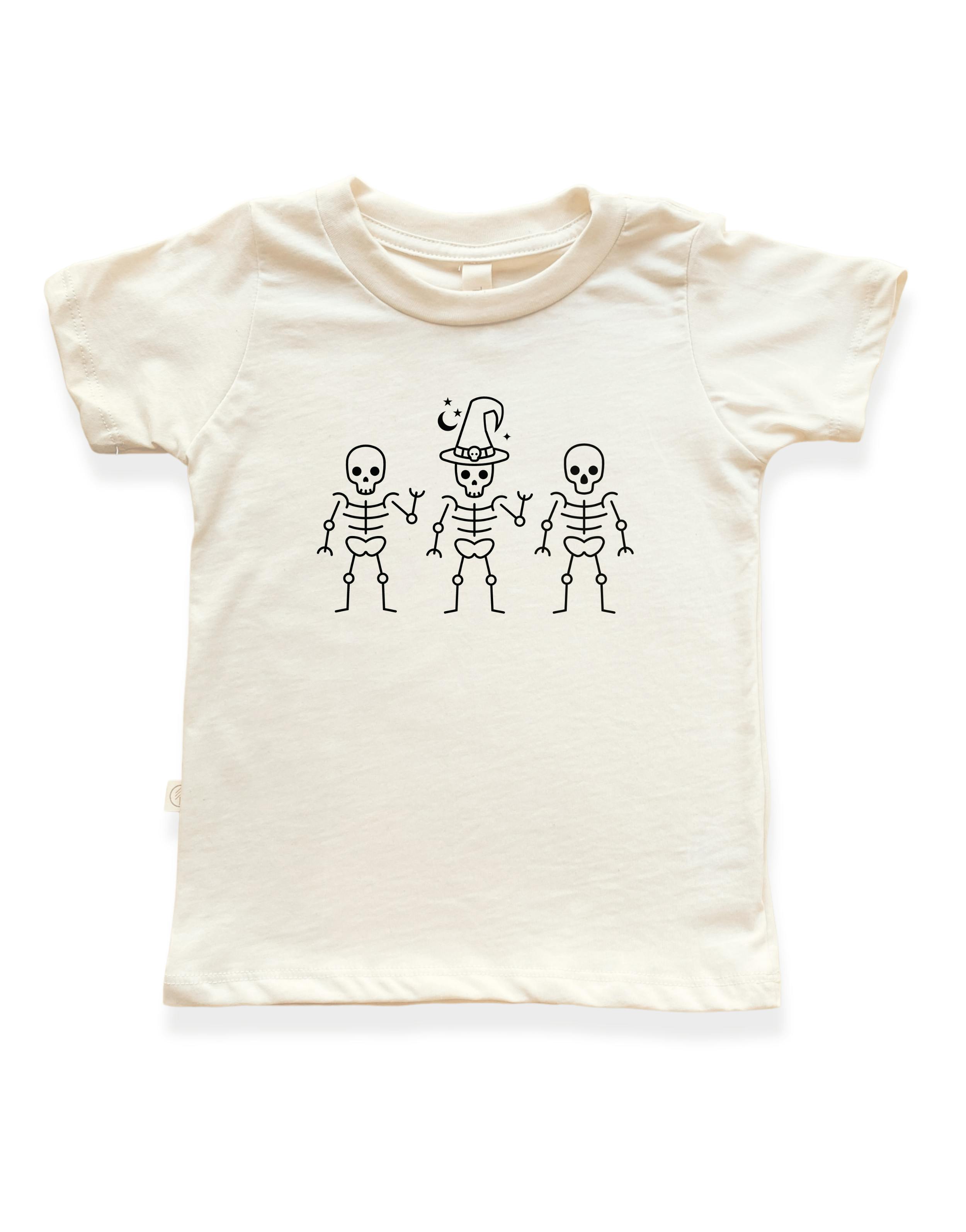 Skeletons Organic Kids T-Shirt