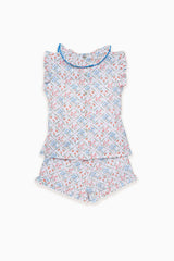 Rombo Azul Short Set