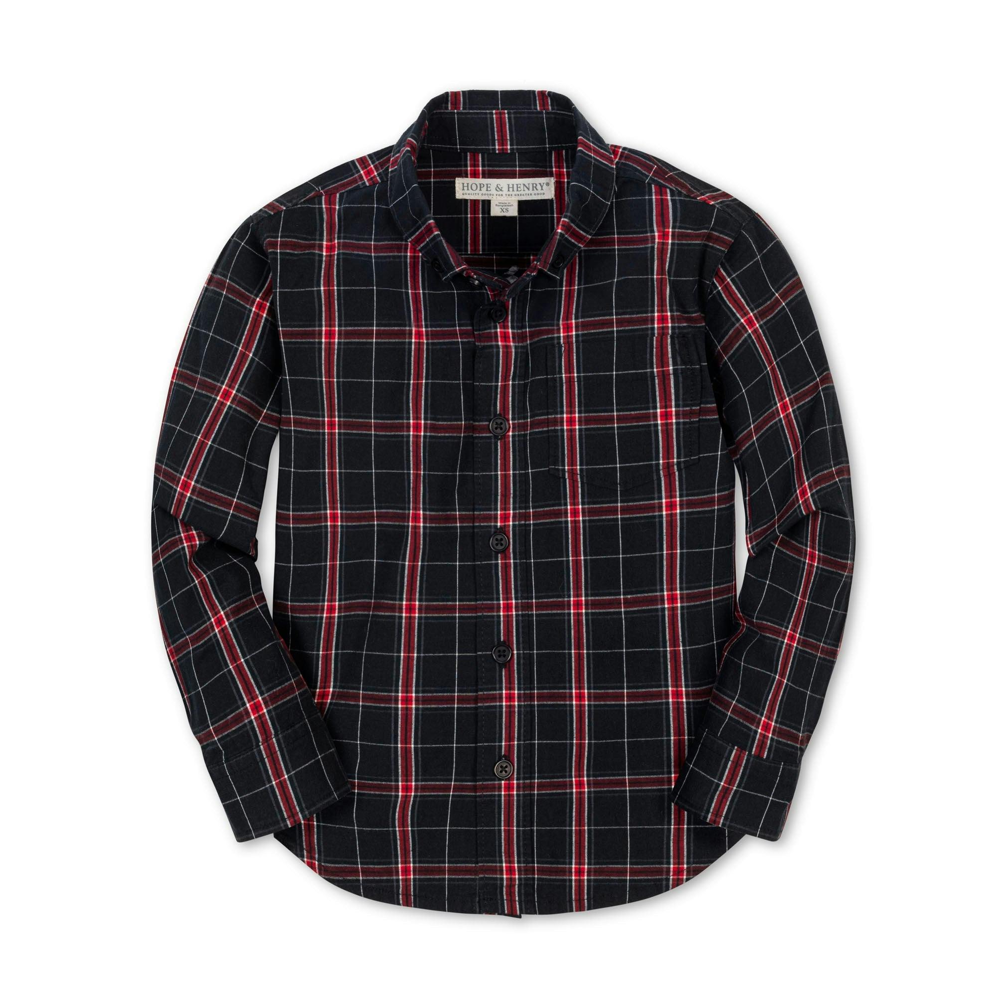 Organic Stretch Poplin Shirt