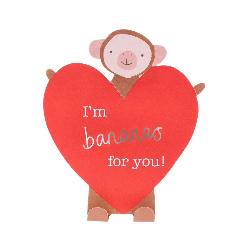 School Bus Valentine's Cards & Bracelets Set