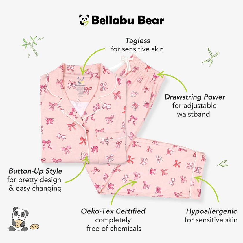 Take A Bow Bamboo Women's Pajama Set