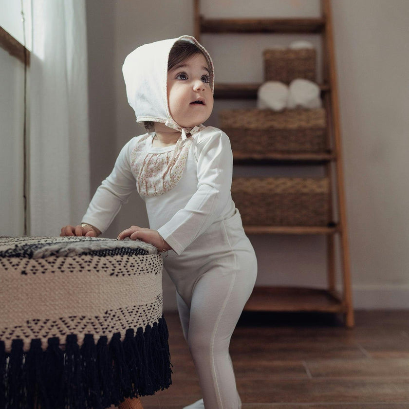 Pleated Bib Footie