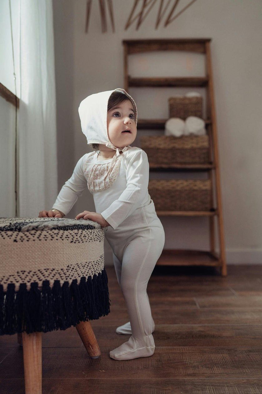 Pleated Bib Footie