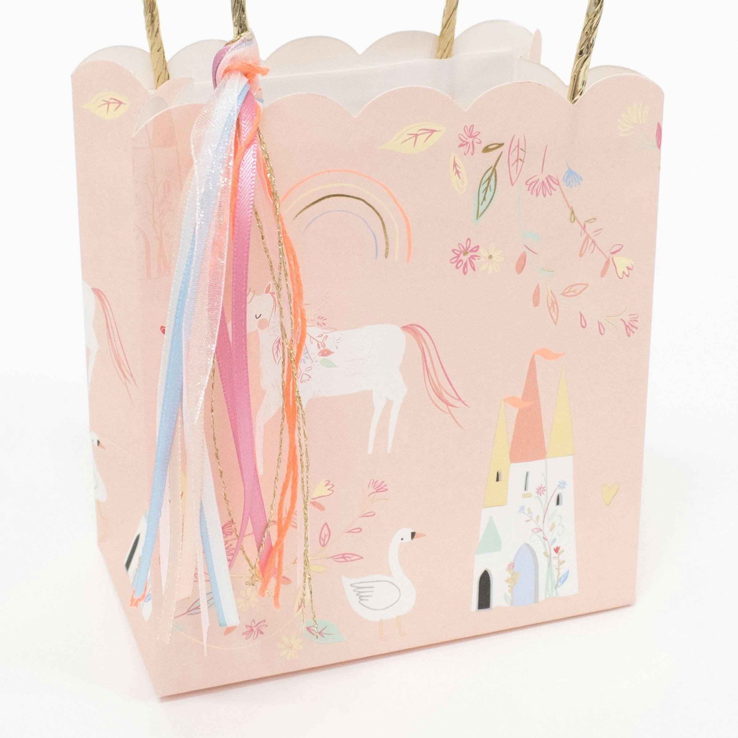 Set of 8 Princess Party Bags