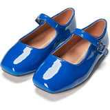 Clover Polished Leather Mary Jane Shoes