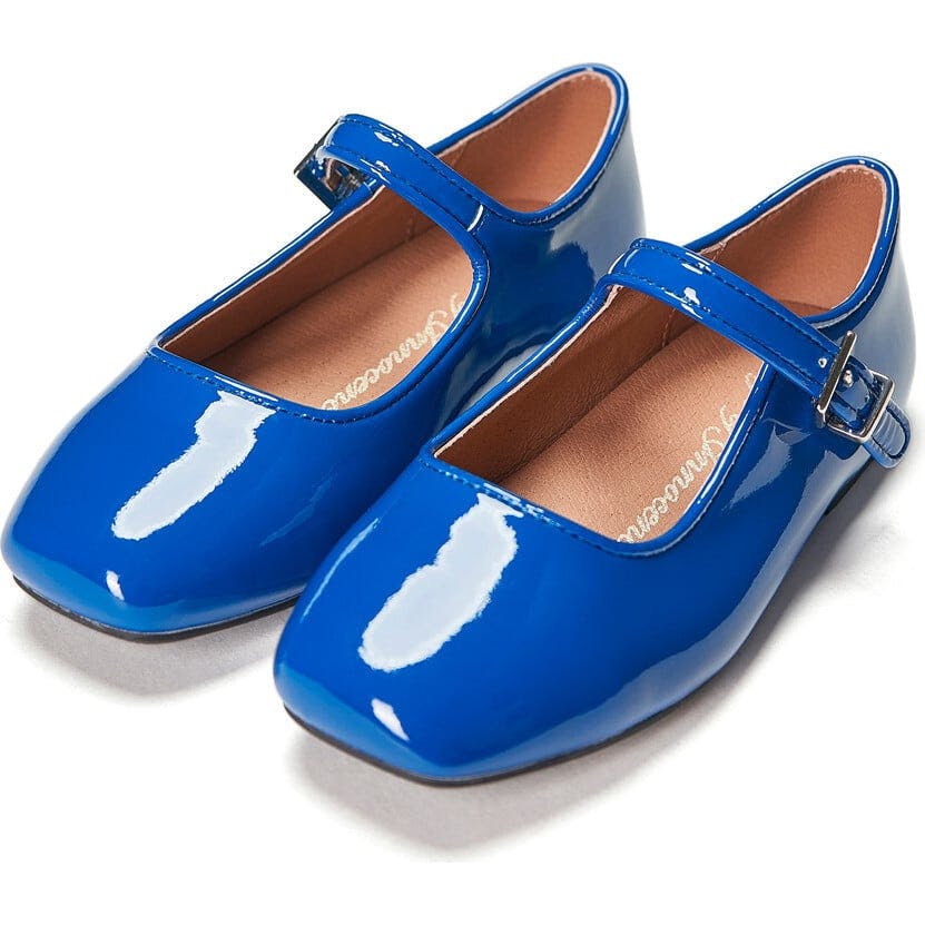Clover Polished Leather Mary Jane Shoes