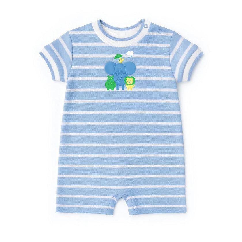 Stripe Knit Shortall With & Friends