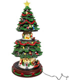 Musical Animated Christmas Tree Table Piece