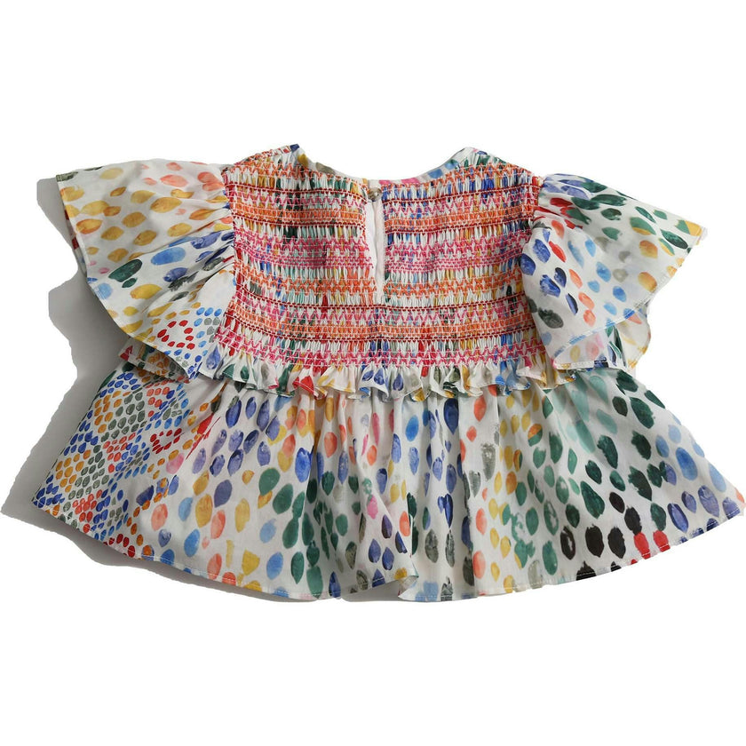 BABY SOFIA SMOCKED BLOUSE