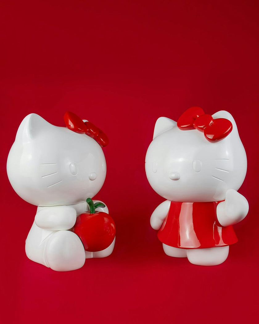 Hello Kitty ROBE White & Red Dress 10.5in