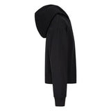 Black Jumpman Cropped Hoodie