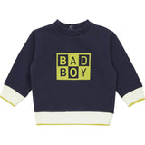BONTON Sporty Blue Bad Boy Baby Sweatshirt
