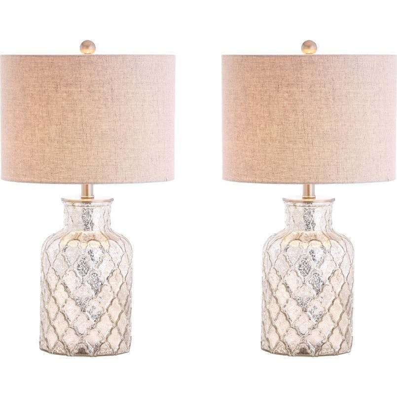 Alvord 24.5" LED Glass Table Lamp