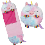 Happy Nappers: Pillow & Sleepy Sack: Medium - Rainbow