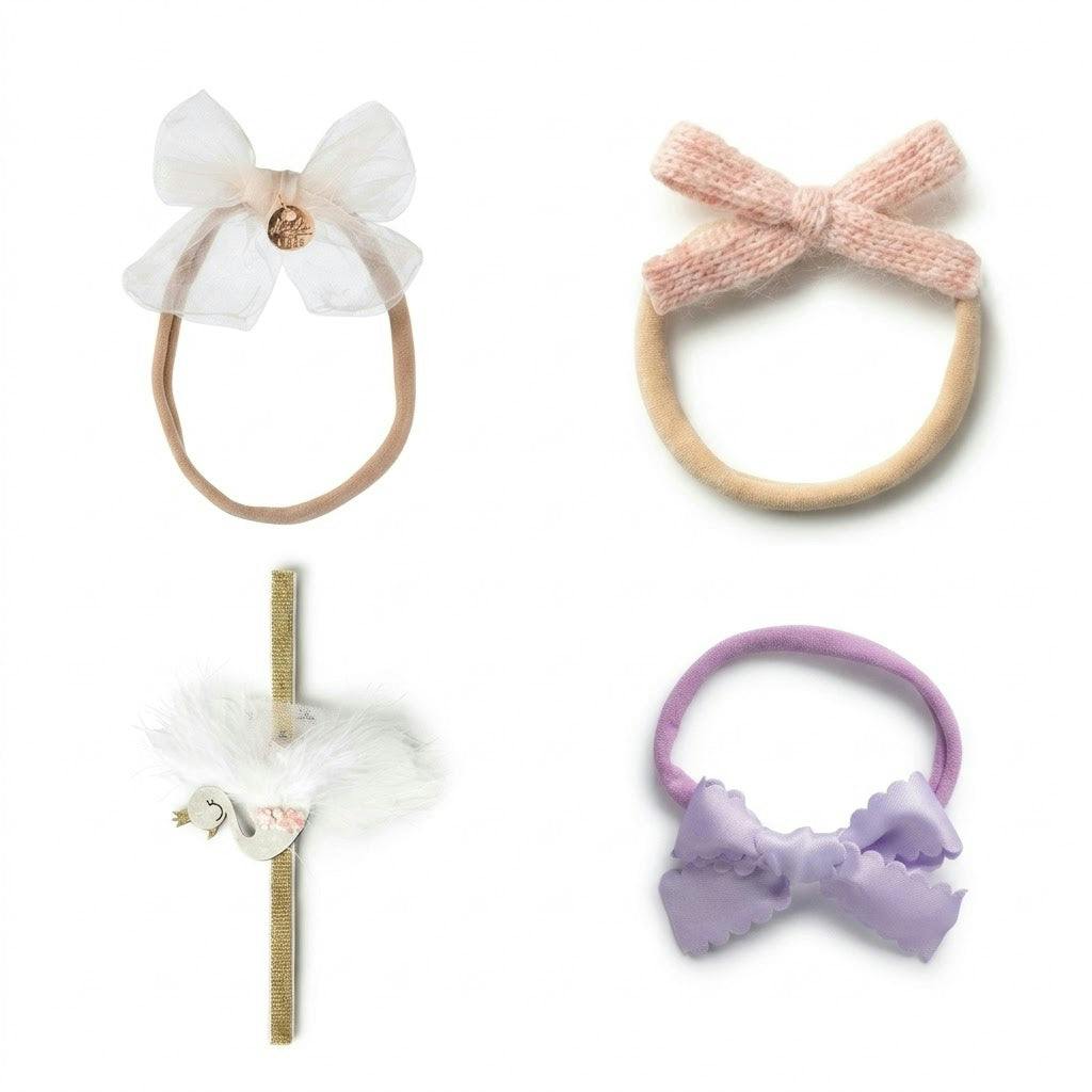 Halo Luxe Luxury Newborn Baby Girl Gift Bundle - Lightweight & Comfortable Set