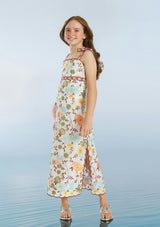 Penelope Cotton Embroidery Maxi Dress