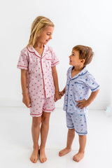 Sailors Boy Pima Cotton Short Pajama Set – Soft Two-Piece