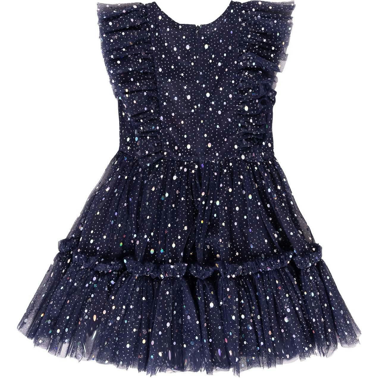 Mini Brynlee Dress in Sparkling Stars Navy
