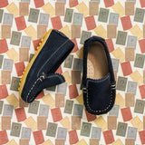 Toddler Antton Driver Moccasin | Blue Suede