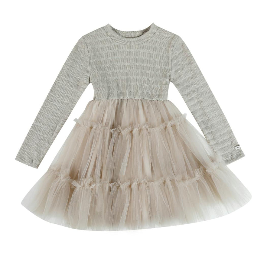 Aurin Dress | Soft Taupe