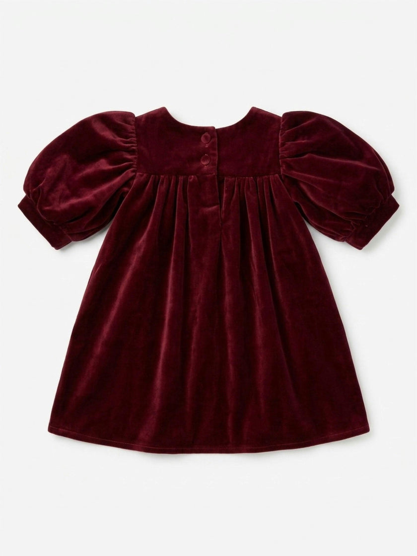 Cotton Velvet Rosemoor Dress