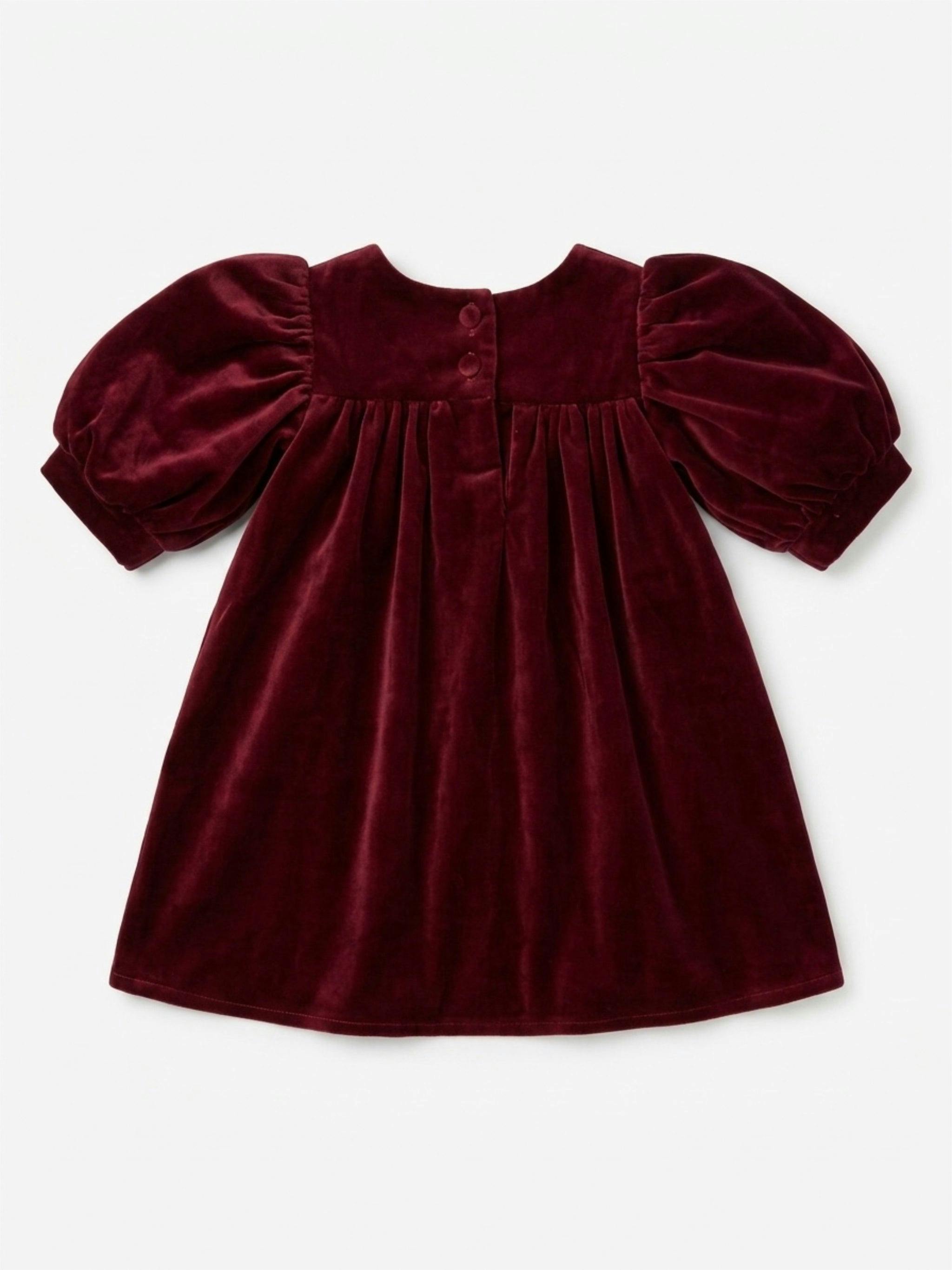 Cotton Velvet Rosemoor Dress