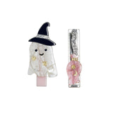 Ghost Off White & Broom Pearlized Hair Clips