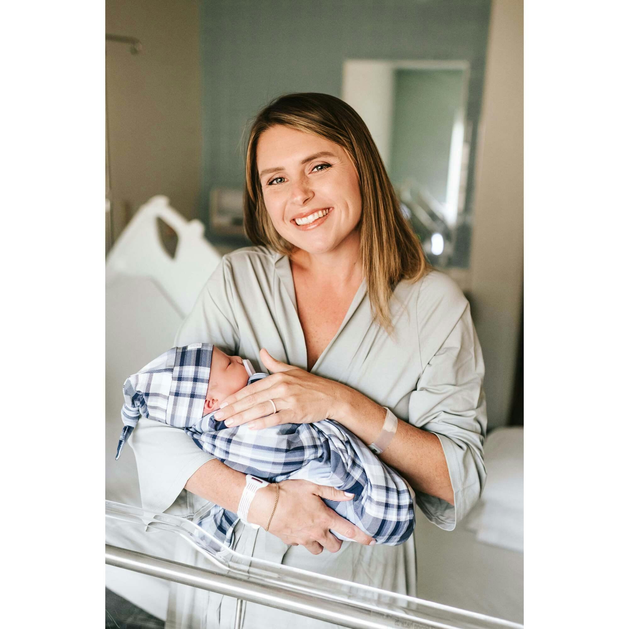 Mommy Robe - Solid Grey