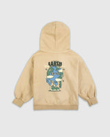 Earth Day Natural Dye Pullover in Shortbread