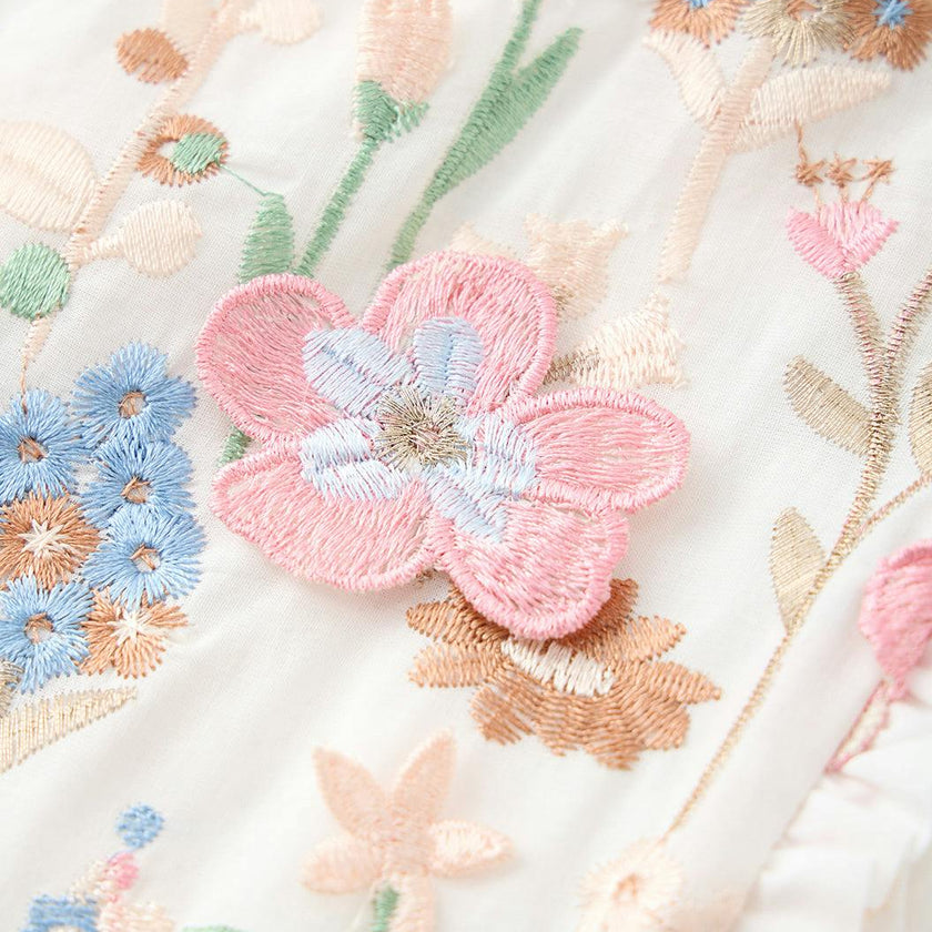 Everly Embroidered Maxi Dress