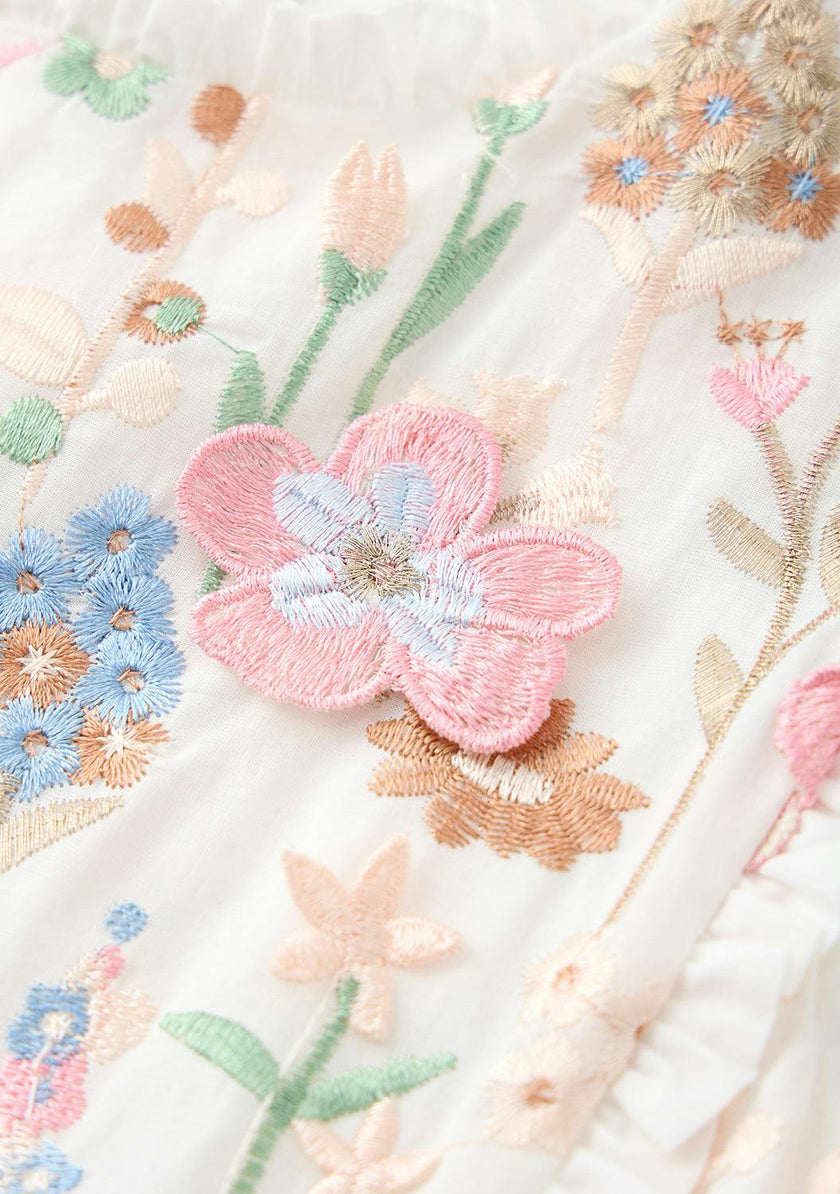 Everly Embroidered Maxi Dress