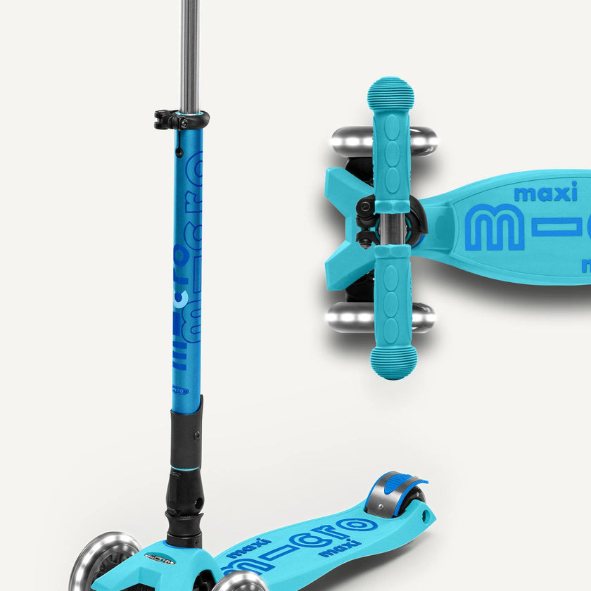 Micro Maxi Foldable LED Scooter