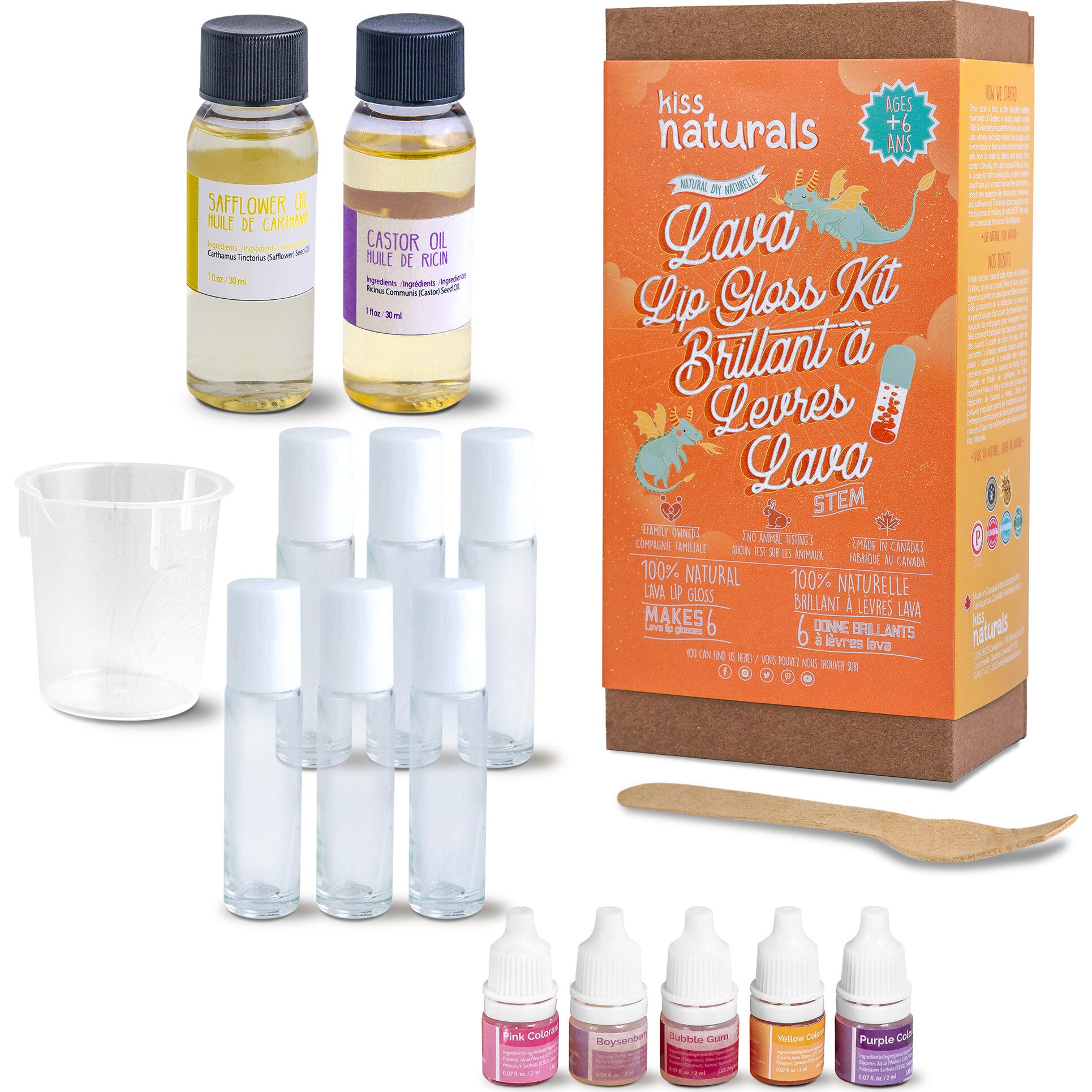 Lava Lip Gloss Kit for Kids