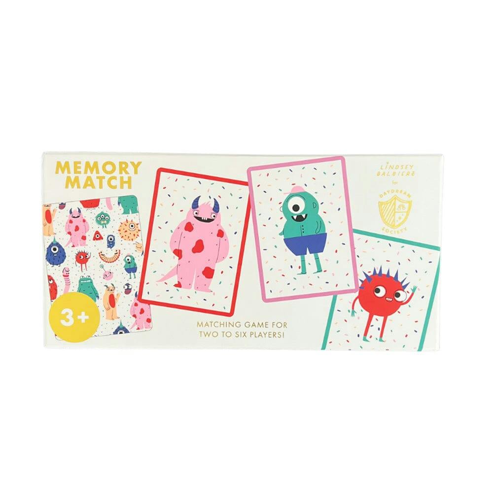 Little Monsters Memory Match Card Game