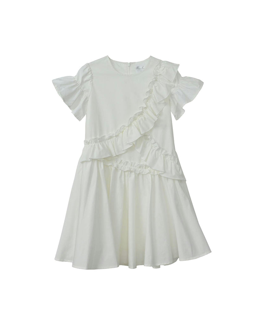 Cora dress, White