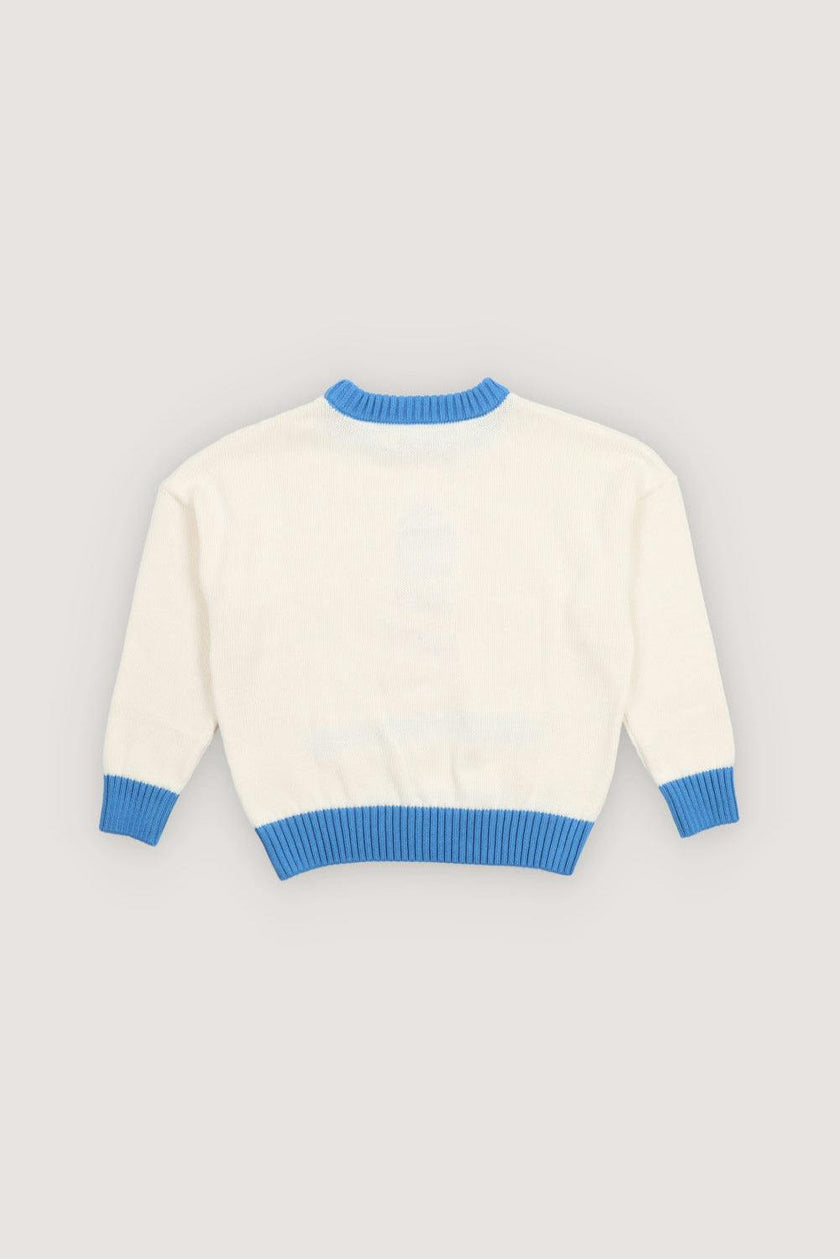 Trebol Jumper Deep Sea Blue
