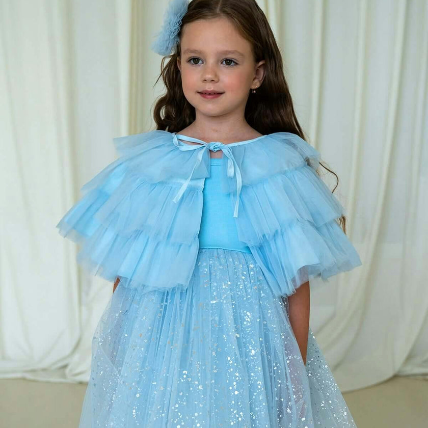 Sparkle Blue Dress Set