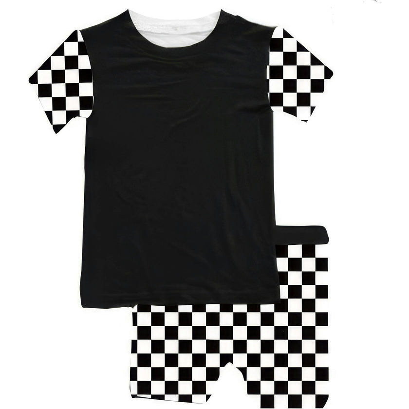 Checked Out 2 Piece Shorts Set