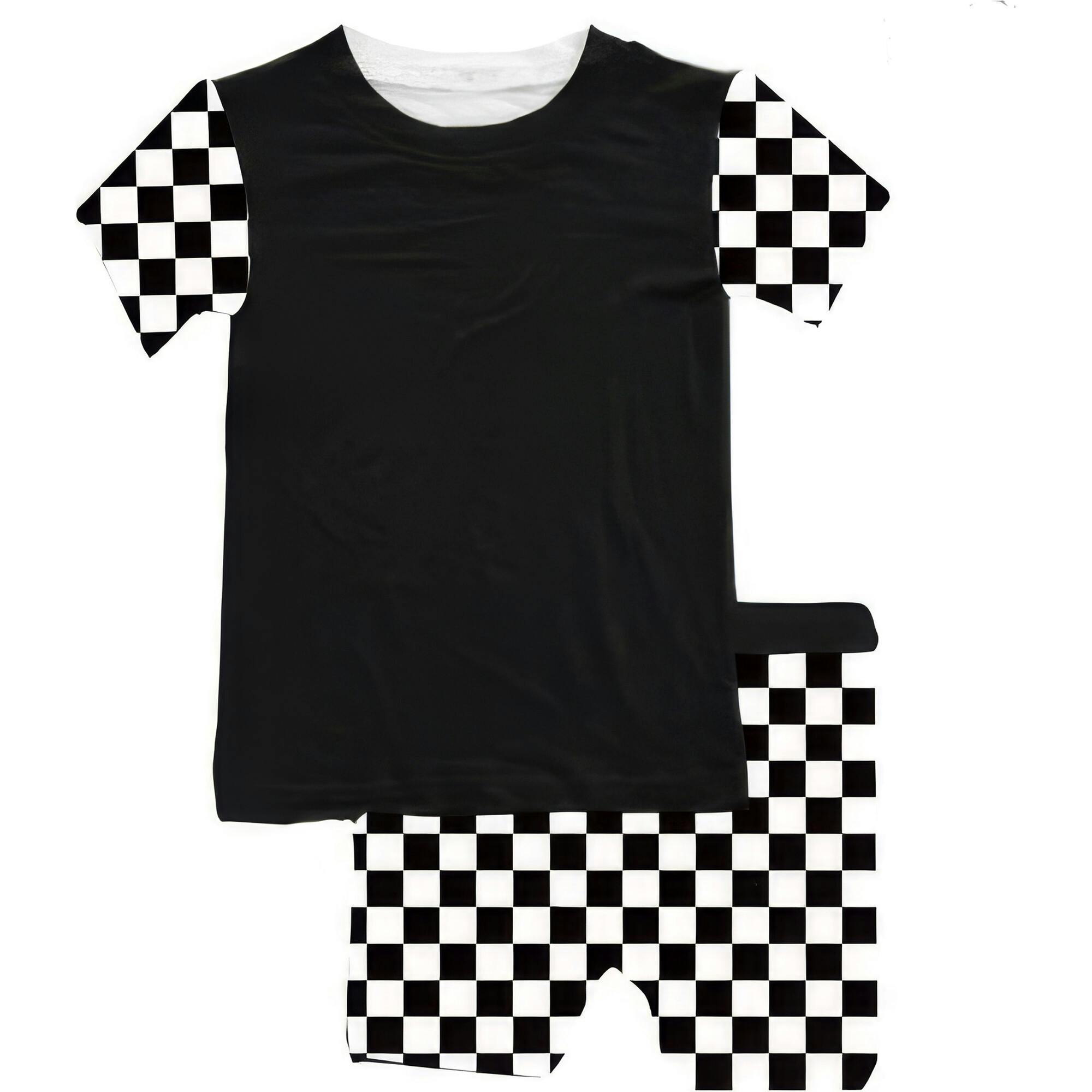 Checked Out 2 Piece Shorts Set