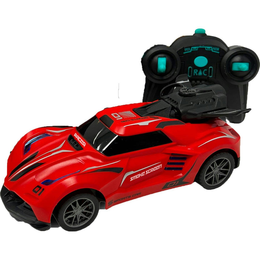 Hyper Drive: RC Smoke Screen Racer - Red