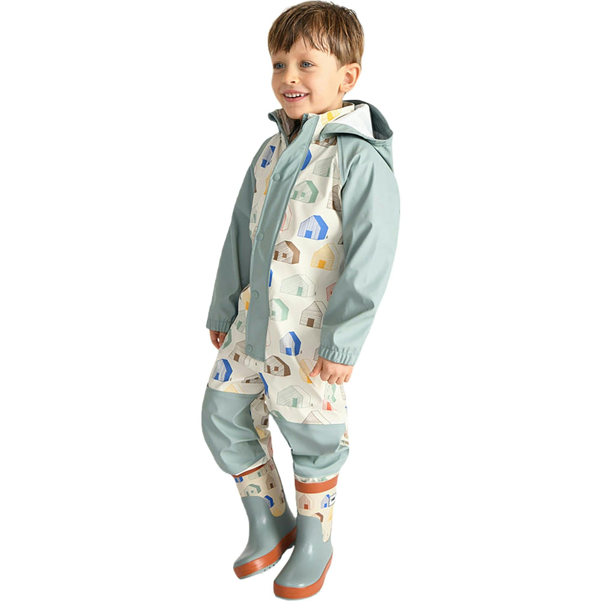 House Print Rain Boots