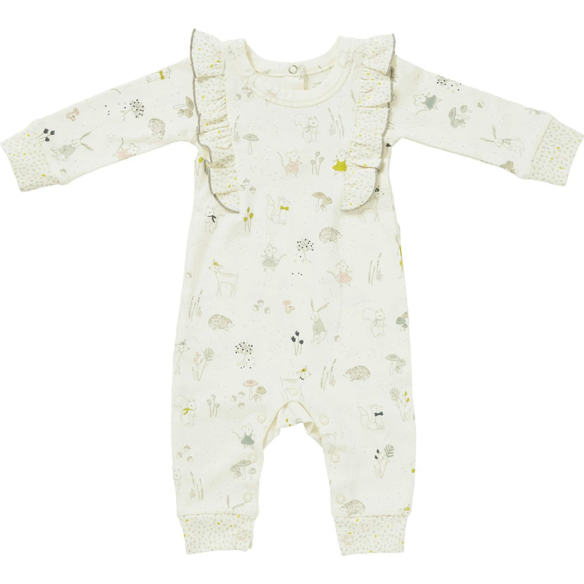 Organic Magical Forest Romper, Multi