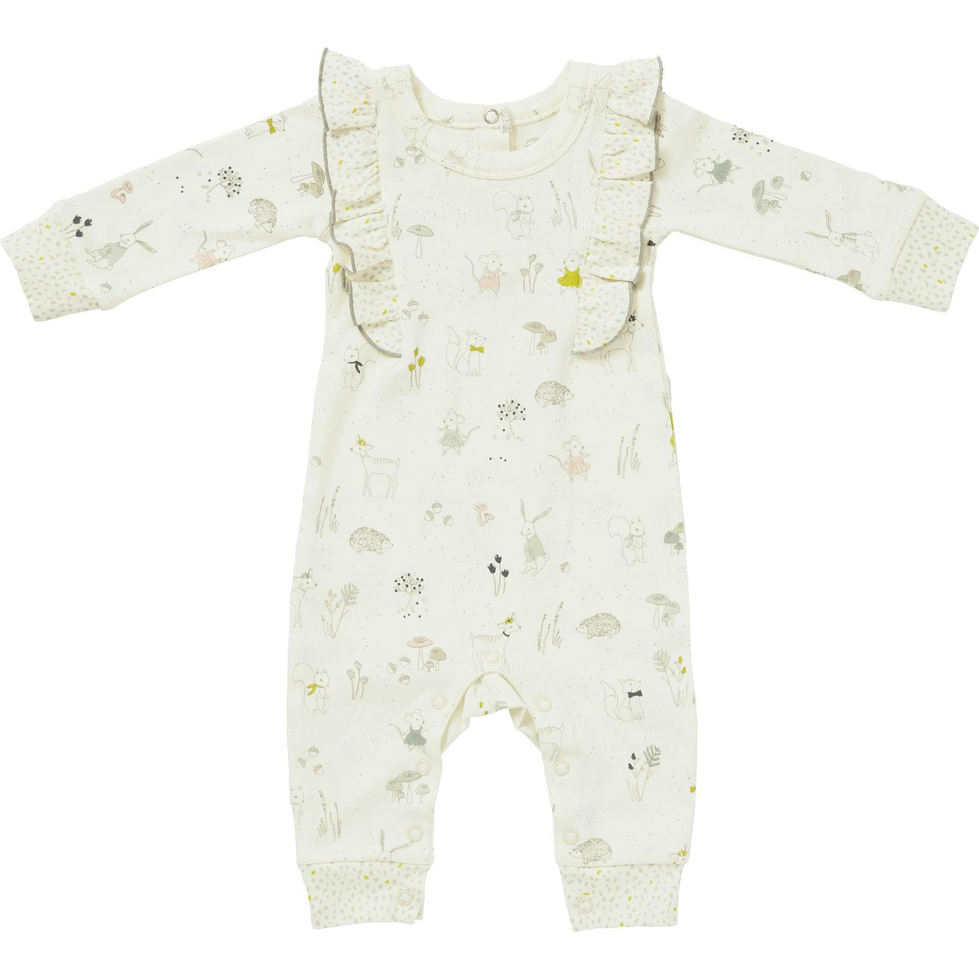 Organic Magical Forest Romper, Multi