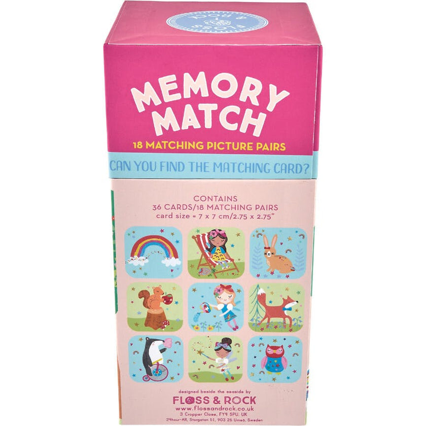 Rainbow Fairy Memory Match