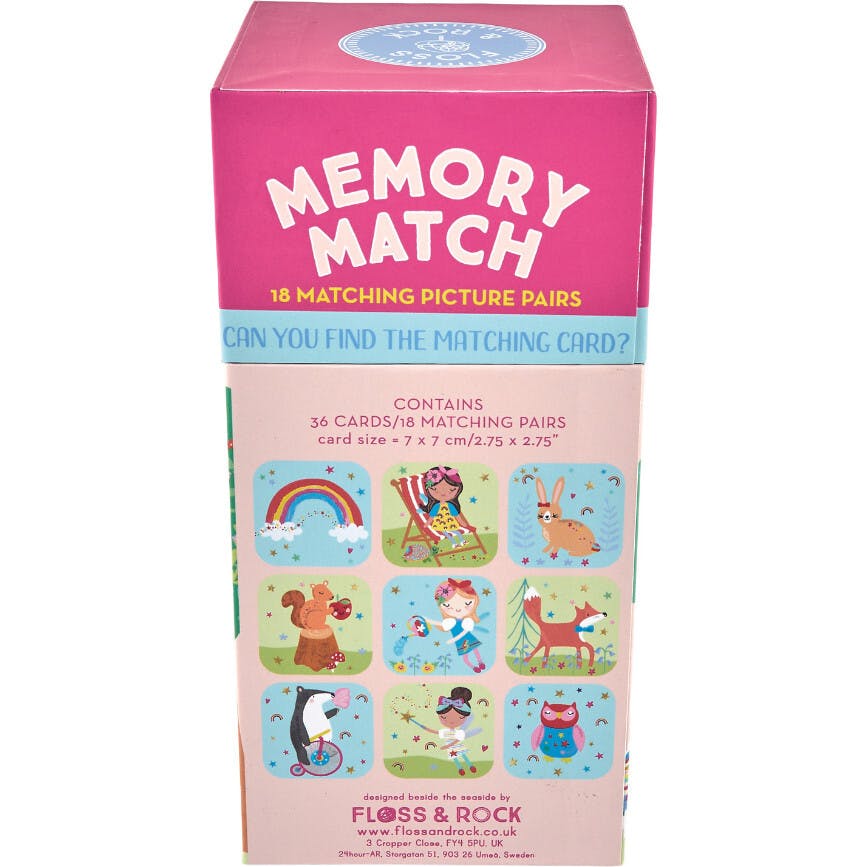 Rainbow Fairy Memory Match