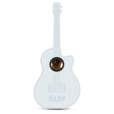 Rock Star Karaoke-Guitar Speaker & Microphone Combo - White