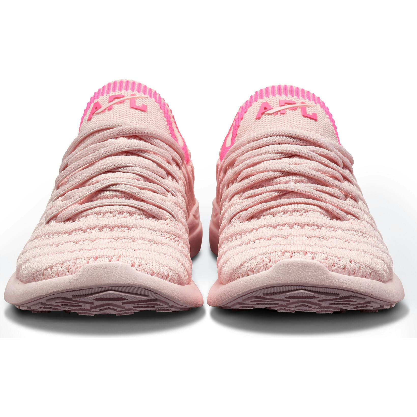 Youth's TechLoom Wave Bleached Pink / Fusion Pink / Ribbed, Pink