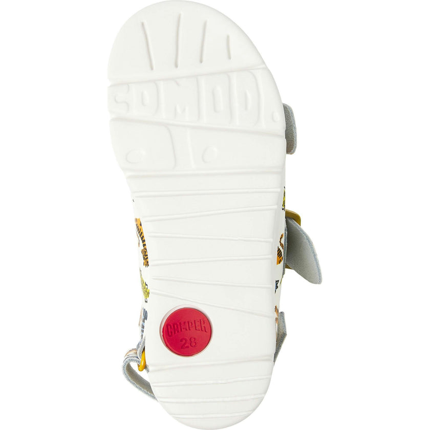 Oruga Sandals Leather, Multicolored