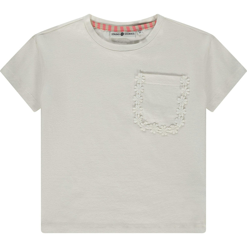 Flower Pocket T-Shirt
